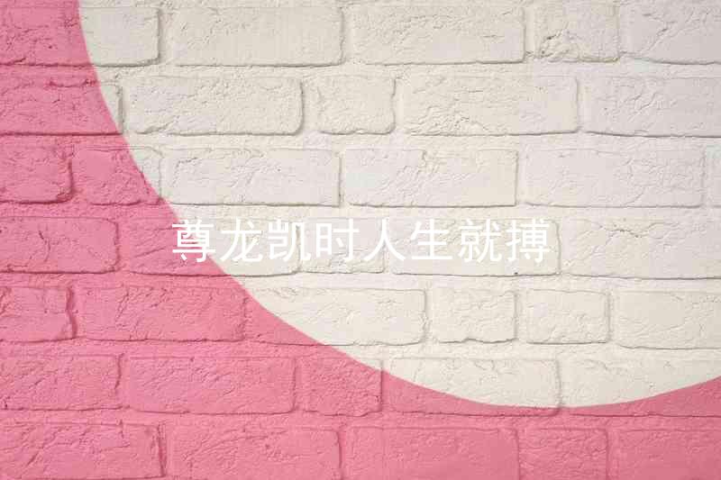 尊龙凯时人生就搏